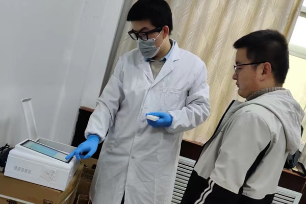 鎮原縣市場監督管理局采購多台色蜜桃视频免费观看食品快檢儀器