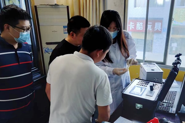 巴東縣畜牧局采購多台高智能食品安全水蜜桃在线视频儀
