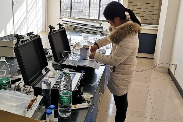 湖南新化縣農副產品批發市場配備食品安全水蜜桃在线视频儀