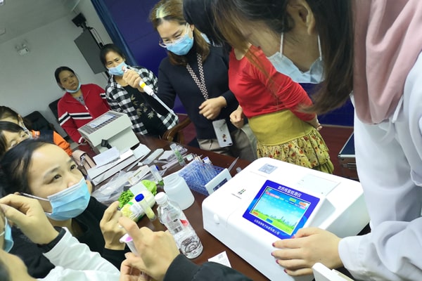 色蜜桃视频免费观看科技農殘儀走進廣西南寧市場監督局